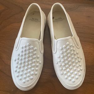 Coach flat mule sneakers Great condition